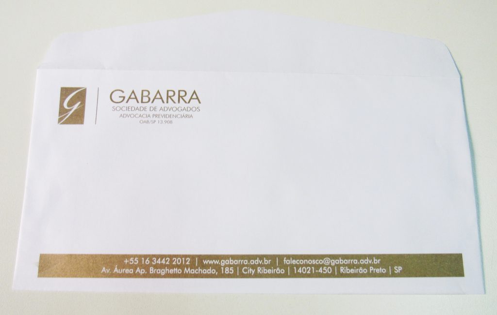 Envelopes corporativos e os seus usos Gráfica Seixas