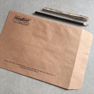 Impressão de Envelope Kraft