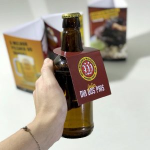 Tag para Garrafinhas de Água ou Cerveja